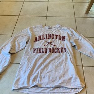 Jerzees White Long Sleeve Field Hockey Size M